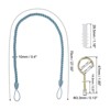 Unique Bargains Braided Decorative with Screw Hooks & Bolts Curtain Holdback Cord 4 Pcs - 2 of 4