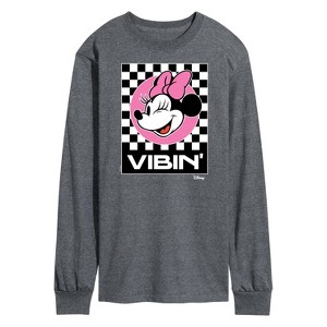 Men's - Disney - Minnie Mouse Long Sleeve Graphic T-Shirt - 1 of 4