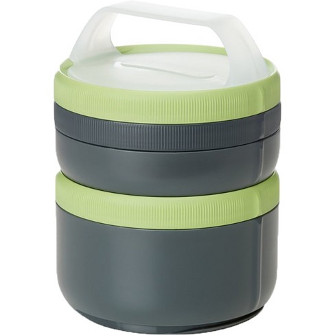 Humangear Stax Travel Stacking Containers - Small - Clear/spectrum