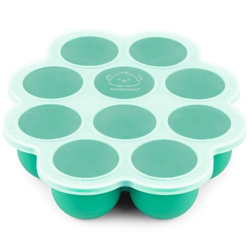 Prep Silicone Baby Food Freezer Tray With Clip on Lid 2oz X 10 Silicone Freezer Molds Bpa free Baby Food Storage Target