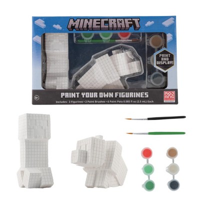 Minecraft Paint Your Own Figurines Arts and Crafts Set for Boys Girls
