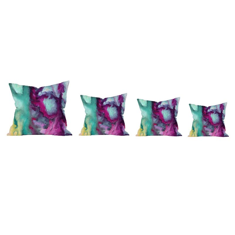 Purple Jacqueline Maldonado Armor Throw Pillow (20&#34;x20&#34;) - Deny Designs, 5 of 7