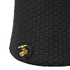 Good Ideas Impressions 50 Gallon Nantucket Outdoor Home Rain Barrel Water Storage Collector with Garden Planter and Brass Spigot, Black - 2 of 4