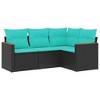 4 Piece Garden Sofa Set vidaXL - 2 of 4