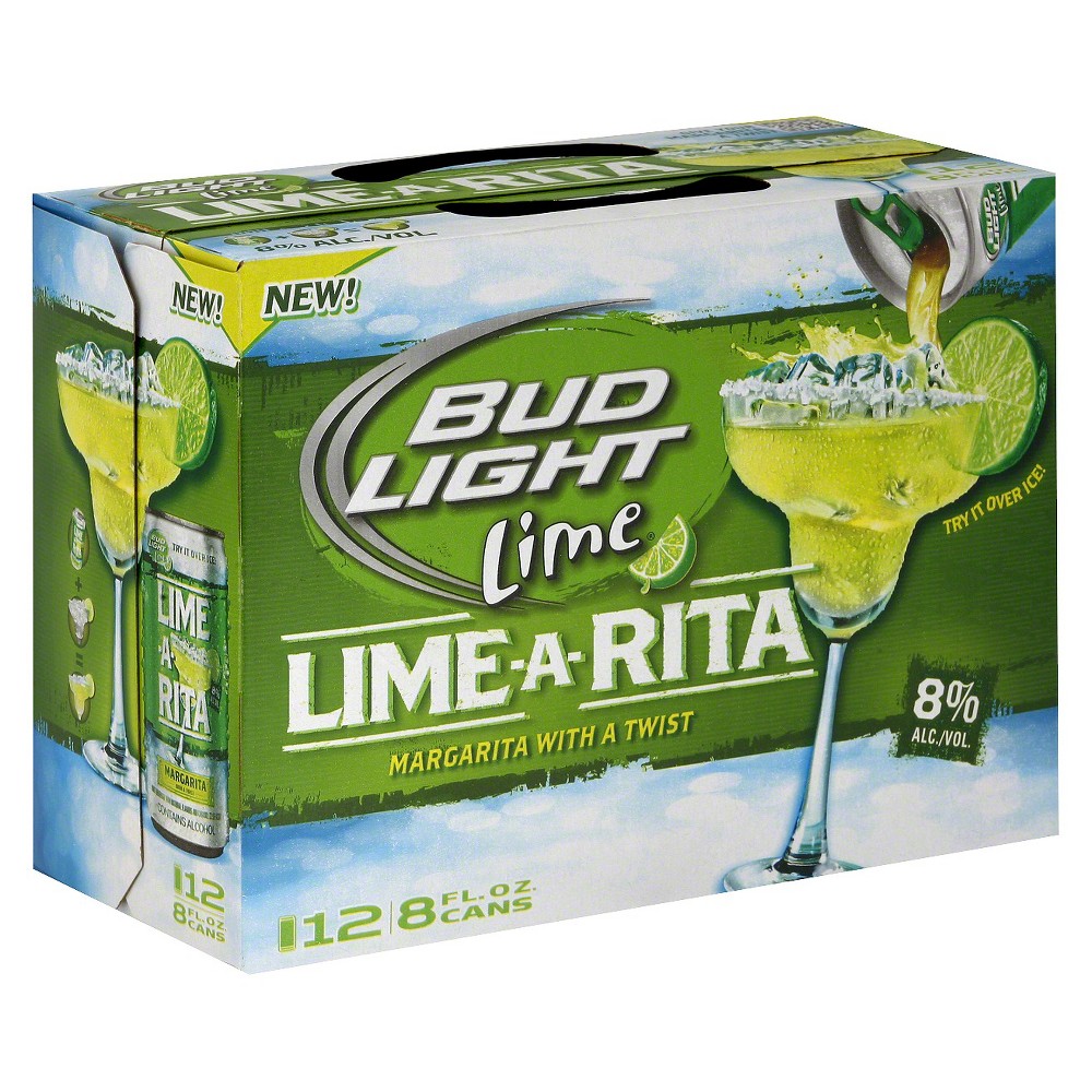 UPC 018200199875 - Bud Light Lime Lime-A-Rita Beer Cans 8 oz, 12 pk ...