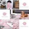 Machine Washable Non-Slip Rubberback Runner Modern Abstract Geometric Print Carpet Traditional Area Rug for Hallway,Bedroom,Living Room - 4 of 4