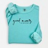 Simply Sage Market Good Mom's Say Bad Words Heart Lightweight Garment Dyed Sweatshirt - 2 of 4