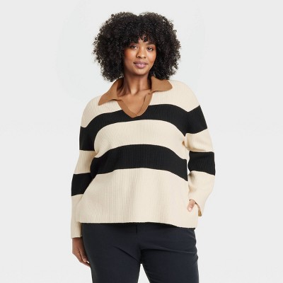 Women's Polo Pullover Sweater - A New Day™