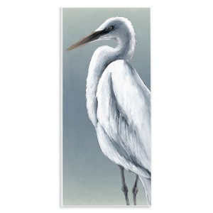 Stupell Industries Traditional Egret Bird Wall Plaque Art - 1 of 4