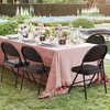 Whizmax Folding Chairs 2 Pack, Metal Foldable Chair with Cushion and Non-Slip Feet Pads, PU Party Chairs for Indoors and Outdoors, Dining Room - 3 of 4