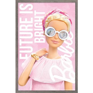 Trends International Mattel Barbie - Future is Bright Framed Wall Poster Prints - 1 of 4