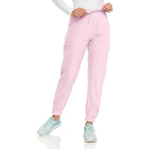 Hey Collection Women Medical Scrubs Jogger Pants with 4 Pockets and 4-Way Stretch - 1 of 4