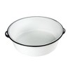 Granite Ware Enamel On Steel Dish Pan With Handles, 15-Quart Capacity, Speckled White - image 2 of 4