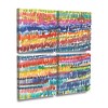 Trademark Fine Art Cheryl Warrick Colorful Patterns III 4 Piece Panel Set Art - image 2 of 3