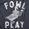 Mens Fowl Play T Shirt Funny Shakespeare Duck Drama Joke Tee For Guys - Crazy Dog Men's T Shirt - 2 of 4
