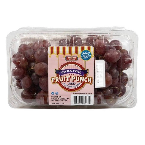 Extra Large Bi-color Seedless Grapes - 2lb : Target