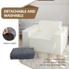 CENGHU Modern Single Sofa Bean Bag Chair with High-Density Foam Lazy Sofa Couch for Home, Apartment, Living room - 4 of 4