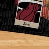NBA Miami Heat Display Washable Rug 32 x 62 Inches - 3 of 4