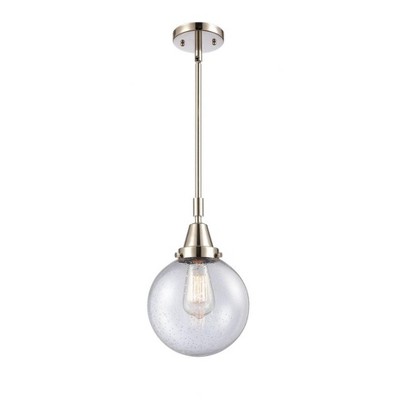 Beacon - 1 Light Stem Hung Mini Pendant In Industrial Style-12.63 Inches Tall and 8 Inches Wide