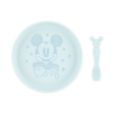 Disney Baby Mickey Mouse 2-pc. Silicone Dipping Spoons Set - Blue/Black - One Size