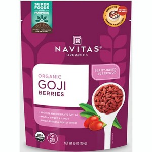 Navitas Organics Organic Goji Berries - 1 of 3