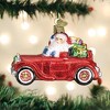 Old World Christmas 3.0 Inch Santa In Antique Car Ornament Travel Delivery Tree Ornaments - 3 of 3