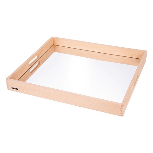 Tickit Wooden Mirror Tray : Target