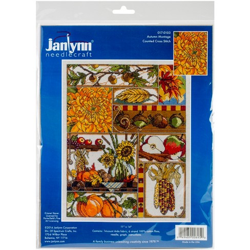 Janlynn Counted Cross Stitch Kit 12x12-antique Sewing Room (14
