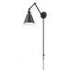 Z-Lite Gayson 1 - Light Sconce in  Matte Black - image 3 of 4