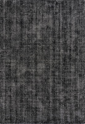 Blackberry Ivory Hand-Knotted Wool Area Rug, 6' x 9'