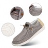 Alpine Swiss Flynn Mens Boat Shoes Casual Slip On Moccasin Loafers Sailing Deck Shoe So Light It Floats On Water - 3 of 4