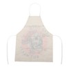 Unique Bargains Christmas Aprons Linen Beige White Black Red Yellow Blue 21.65"x26.77" 1 Pcs - 4 of 4