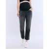 Women's Secret Fit Over the Belly Slim Straight Leg Jeans | Motherhood Maternity - 2 of 4