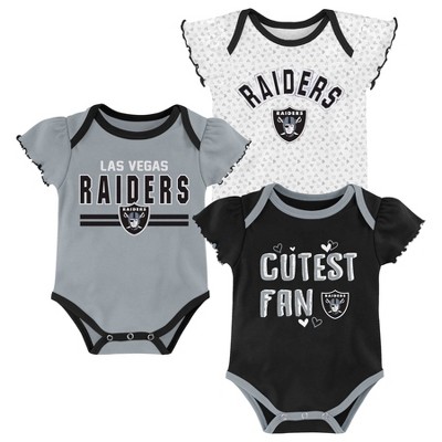 raiders baby onesie