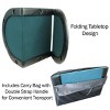 Trademark Poker Texas Hold'em Water-Resistant Folding Tabletop With Cup Holders and Padded Edges - Seats up to 10 People - 2 of 4