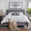 Queen Emery Upholstered Bed Frame - Lifestorey - 2 of 4