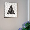 Dicksons Jesus Love Me This I Know Triangle 12 x 12 Wood Print Overlay Wall Art Sign Plaque - 2 of 3