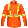 Flame Resistant FR High Visibility Hi Vis Shirt - 88% C/12% N - 7oz - 2 of 4