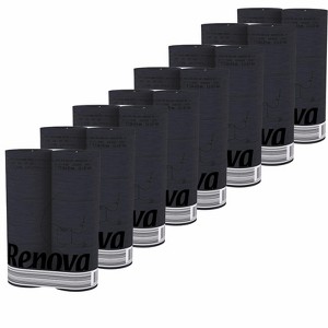 Evideco French Home Goods 3-Ply 140-Sheet Black Toilet Paper Luxury Bulk Sandalwood-Scented Tube Embossed - 1 of 4