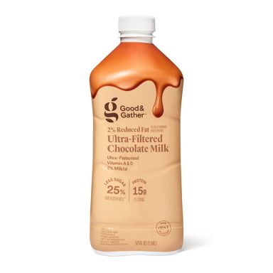 Lactose-Free 2% Chocolate Ultra-Filtered Milk - 52 fl oz - Good & Gather™
