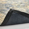 7'x10' Woven Floral Distressed Rug Blue - Threshold™ designed with Studio McGee: Indoor Low Pile Rectangle Area Rug - 4 of 4