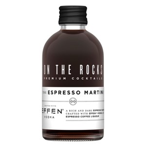 On The Rocks OTR Espresso Martini Cocktail - 375ml Bottle - 1 of 4