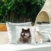 Stupell Industries Woodland Wild Wolf Portrait Abstract Fir Tree Forest - 2 of 3