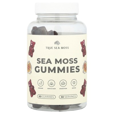 True Sea Moss Sea Moss Gummies, 60 Gummies