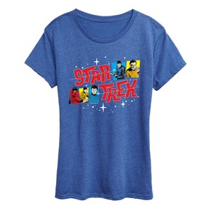 Women's - Star Trek - Galaxy Crew Short Sleeve Graphic T-Shirt - 1 of 4