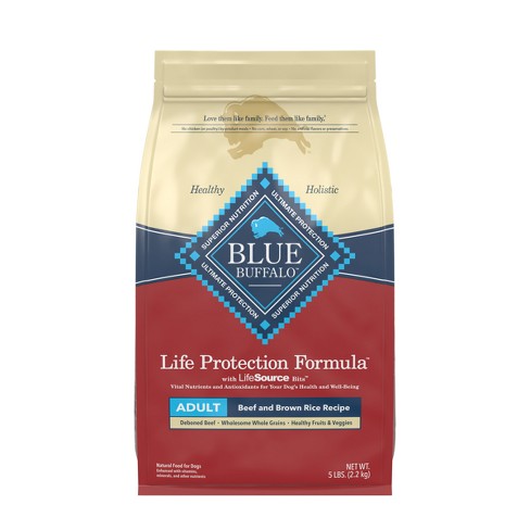 Blue Buffalo Life Protection Beef Brown Rice Recipe Adult Dry