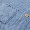 Stellou & Friends 100% Cotton Hood Unisex Cardigan for Babies and Children Ages 0-6 Years - Ocean Blue Melange / 0-3 Months - 2 of 3