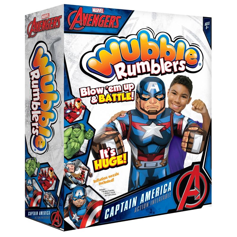 Wubble Rumblers Avengers Captain America, 3 of 6