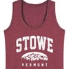 Women's - Instant Message - Stowe Vermont Graphic Racerback Tank - 2 of 4