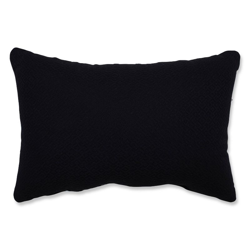 Twisted Cord LumbarThrow Pillow Black - Pillow Perfect, 3 of 6